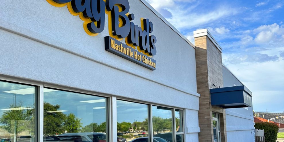 The shopping mall renovation, business remodel, commercial tenant improvement of the old Arbys at the Red Cliffs Mall resulted in an amazing new Jay Birds Nashville Hot Chicken.