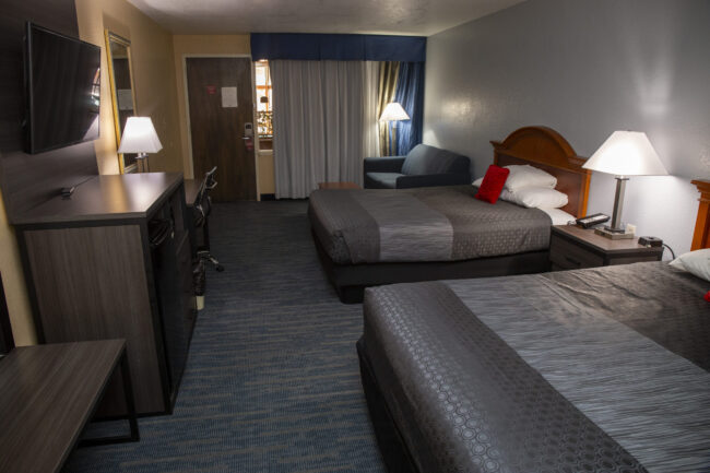 Red Lion Rooms 018 Commercial Remodel and Renovation results after the disaster of a standpipe bursting happened in the hotel.